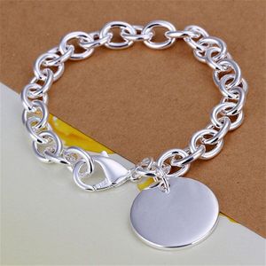 Zilveren Kleur Exquisite, Dubbele Hart Hanger Armbanden Bedels Bruiloft Mode-sieraden Kerstcadeaus H279