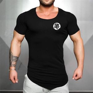 ELI22 Streetwear Mannen T-shirt Zomer Mode Korte Mouwen Shirt Jogger Fitness Sportkleding Mode Herenkleding