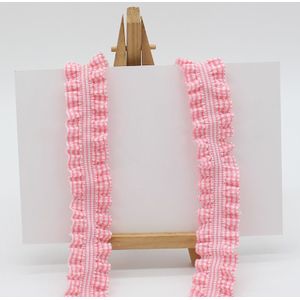 Candy Gekleurde Plaid Stretch Kant Diy Hoed Hoofddeksels Hemdje Bra Badpak Lint Box Opknoping Boog Knoop Breien Accessoires