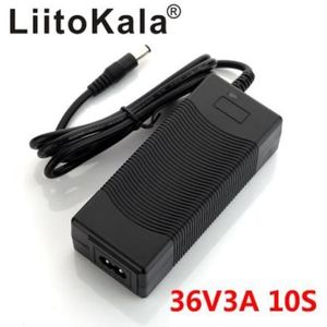 Liitokala 36V 3A Acculader Uitgang 42V 2A Charger Input 100-240 Vac Lithium Li-Ion Lader Voor 10S 36V Elektrische Fiets