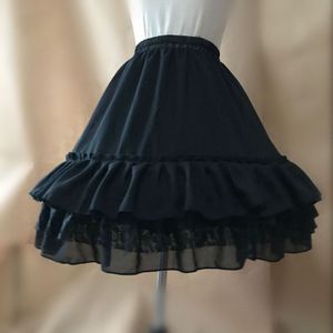 Black Wit Baljurk Onderrok Swing Voor Korte Jurk Petticoat Lolita Ballet Tutu Rok Rockabilly Crinoline