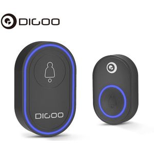 Digoo 433Mhz Draadloze Deurbel Smart Deurbel Chime Security Alarm Welkom Deurbel 58 Ringtones Selectie Indoor Outdoor Chime