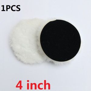 1Pc Wol Polijsten Pad Voor Polijstmachine Machine Waxen Polijsten Buffing Auto Paint Care Polijstmachine Pads Voor Auto Polijstmachine 4/5/6/7Inch