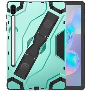 Shockproof Armor TPU PC Draagbare Hand Strap Stand Tablet Cover Voor Samsung Galaxy Tab S6 10.5 inch SM-T860 SM-T865 case