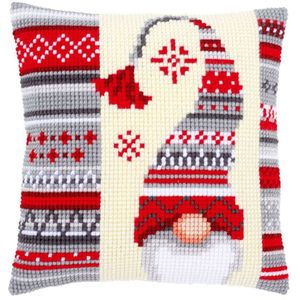 Klink Haak kits Kussen rooster Diy Handgemaakte Gedrukt Canvas Kussen Klink Haak Kits DIY Onvoltooide accessoires Cartoon