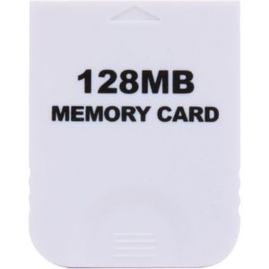 Praktische 4Mb 16Mb 32Mb 128Mb Game Geheugenkaart Voor Nintend Wii Cube Voor Gc ngc Wit 128Mb Max Game Geheugenkaart Voor Wii