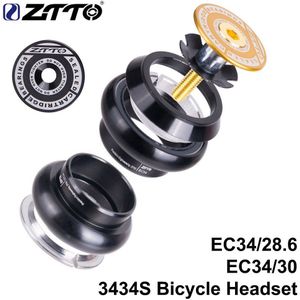 ZTTO 3434 S MTB Racefiets Threadless Headset 34mm EC34 CNC 1-1/8 28.6 Rechte Buis Vork 34 conventionele Threadless Headset