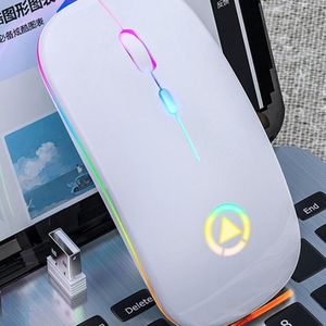 1600Dpi Usb Optische Draadloze Gaming Muis Home Office Voor Pc Notebook Laptop Stille Lightt Optische Muis Met Usb-ontvanger