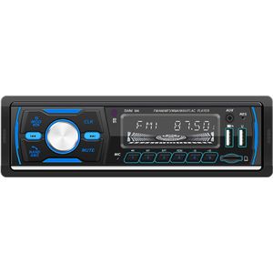 Alloet SWM-M4 Autoradio 1 Din Auto Multimedia MP3 Speler Single Din Bluetooth Usb Tf Aux Fm Am Rds Dab radio Ontvanger Hoofd Unit