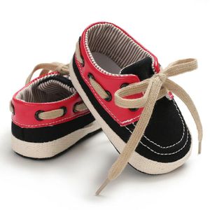 Mode Baby Schoenen Casual Canvas Baby Jongens Meisjes Sneakers Lederen Sport Crib Soft Peuter Kids Eerste Wandelaar Booties Schoenen