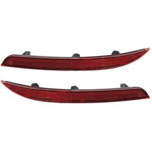 Auto Links Rechts Achterbumper Reflector Waarschuwingslampje Strip Bar Voor Vw Cc 35D945105A 35D945106A