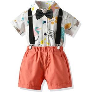 Bear Leader Jongen Zomer Kleding Set Voor Kind Baby Kleding Pak Mode Print Set Baby Peuter Jongens Kleding Set meisjes Outfits