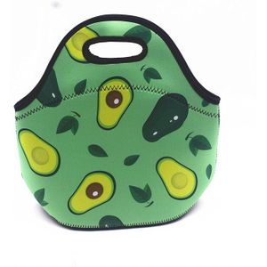 Thermische Geïsoleerde Print Neopreen Lunch Tas Voor Vrouwen Kinderen Lunch Zakken Koeler Isolatie Lunch Box Voedsel Zak