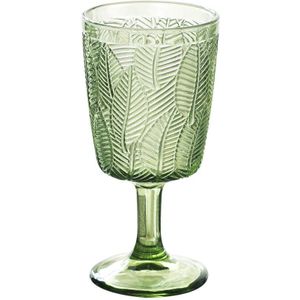 Whyou 1 Stuk Nordic Leuke Leaf Beker Glas Wijn Reliëf Champagne Cup Keuken Woondecoratie Servies Romantische