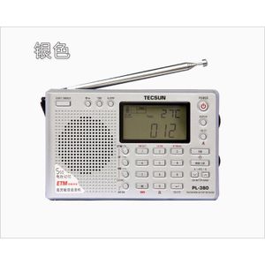 Tecsun Pl 380 Dsp Professionele Radio Fm/Lw/Sw/Mw Digitale Draagbare Volledige Band Stereo Goed Geluid Ontvanger Als Aan Ouder