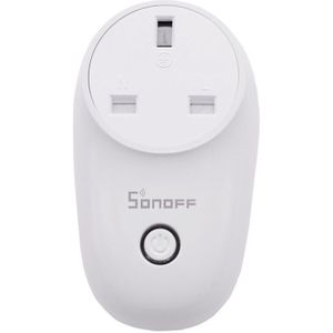 SONOFF S26 UK/EU Type-F WIFI Smart Plug Stopcontact Lichtschakelaar Outlet Timer 220V Draadloze afstandsbediening Alexa Google Thuis