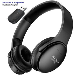 Opvouwbare Tv Bluetooth Draadloze Hoofdtelefoon Met Microfoon Stereo Gaming Headset Gamer Cascos Muziek Bass Cosque Voor Telefoon PS4