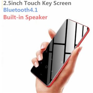 Bluetooth 4.1 Touch Knop MP4 Muziekspeler bulit Luidspreker 8G/16G met FM Radio/ opname Draagbare Slanke Lossless Geluid Walkman