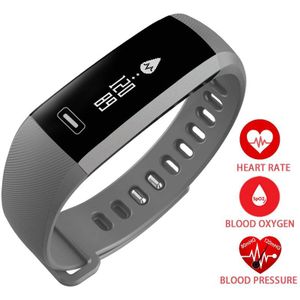 Originele Band 50 Letters Bericht Push Bloeddruk Hartslagmeter Smart Fitness Armband Horloge Intelligente Stappenteller