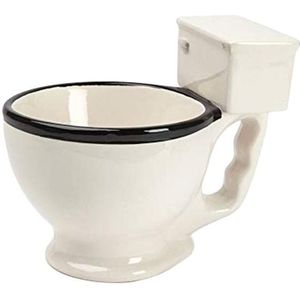 Creatieve Grappige Wc Keramische Cup Mok Speelgoed Met Handvat 300 ml Koffie Thee Ijs Cup Funny voor