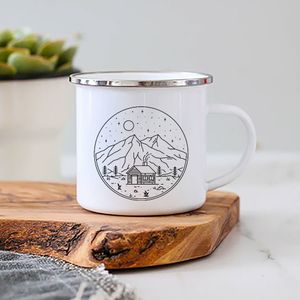 2 RVS Outdoor Cups 400ml 500ml 600ml Lichtgewicht Camping Mokken zonder