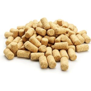 100 Stuks Rechte Hout Kurken Wijn Stopper Hout Flessenstop Kegel Type Wijnfles Kurken Plug Afdichting Cap Bierfles kurken