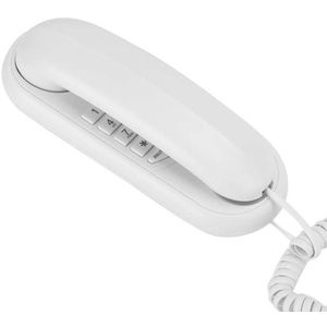 Telefoon Tafel Muur Dual Purpose Hotel Telefoon Badkamer Kantoor Muur Gemonteerde Familie Vaste Wit