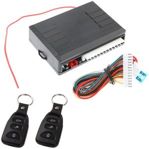 Auto Alarmsystemen Auto Deurslot Voertuig Keyless Entry Sleutelhanger Alarm Systeem Met Afstandsbediening Auto Styling Controller Universele