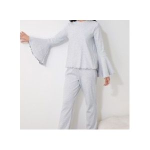 Trendyol Handgrepen Volants Gebreide Pyjama Set THMAW21PT0676