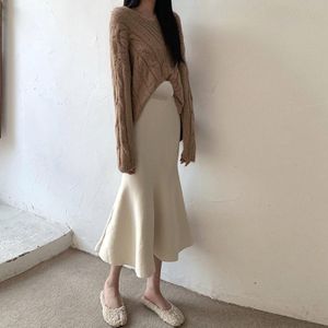 Moederschap Rok Lange Knit Moederschap Rokken Voor Zwangere Vrouwen Grote Size Zwangerschap Rok Aankomst