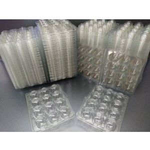 Kwartel Ei Viyolü Transparante Gegoten Fiber 200 Stuks Kwartel Eierdozen Bulk Goedkope Lege Ei Turkiye Snelle Cargo