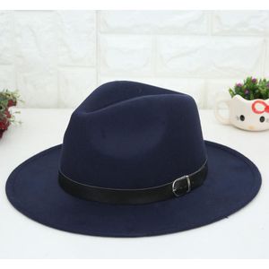 2020Fashion Wool Fedora Hat Men Women Winter Autumn Wide Brim Jazz Church Panama Sombrero Cap Lady Felt Hats outdoor casual hat