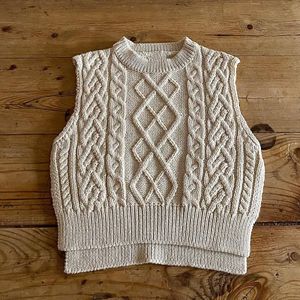 Baby Meisje Truien Mouwloze Truien Herfst Jongens Katoenen Vest Jas Effen Twist Knit Vest Peuter Trui Bovenkleding 0-3Y