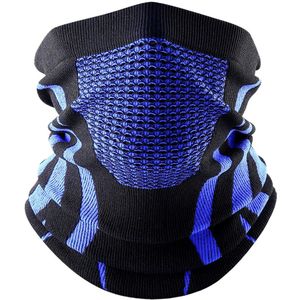 Winter Motorfiets Verwarmd Nek Gaiter Kap Sneeuwscooter Skiën Fietsen Motorrijder Snowboard Biker Gezichtsmasker Warmer Balaclava Mannelijke