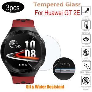 3 Pcs Voor Huawei Horloge Gt 2e 2E Gehard Glas Screen Protector 9H Krasbestendig Explosieveilige Smartwatch beschermende Glas
