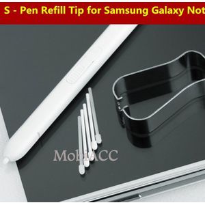 Originele Refill Tip voor Samsung Galaxy Note 5/4/3 Stylus Pen Vervanging Nib voor Samsung Galaxy Note rand met Clip