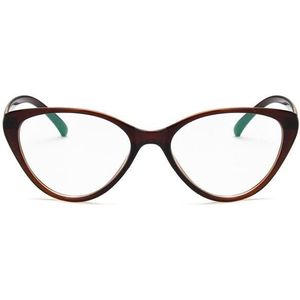 2022 Brilmontuur Cat Eye Bril Frame Clear Lens Vrouwen Brillen Optische Frames Bijziendheid Nerd Zwart Paars Brillen