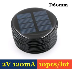 10Pcs 2V 50mA 100mA 200mA 400mA Zonnepaneel Polycrystal Zonnepaneel Diy Battery Charger Module Mini Solar Cell speelgoed