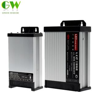 Led Outdoor Regendicht Voeding DC12V / DC24V AC190-240V 60W 100W 200W 250W 400W Led driver Schakelende Voeding.