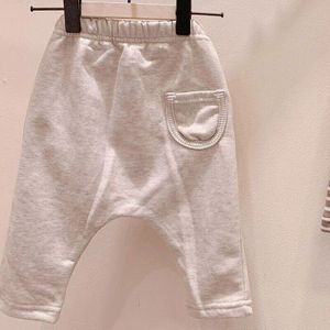 Herfst Baby Kleding Jongens En Meisjes Baby Losse Casual Lange Broek Pocket Alle-Match Gestreepte Peuter Broek Kids Broek