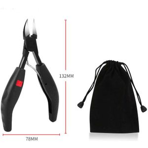 Professionele Nagelknipper Nail Correctie Dikke Nagels Ingegroeide Teennagels Tangen Dode Huid Vuil Remover Paronychia Nail Gereedschap