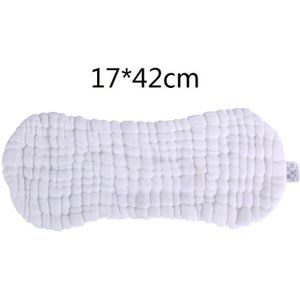 5 Stks/partij 12 Lagen 100% Mousseline Katoen Witte Kleur Super Absorberend Ademend Gaas Prefold Doek Luier Luiers Voor Baby Kids