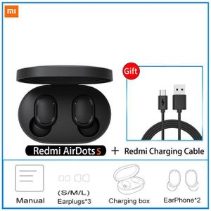 Xiaomi Redmi Airdots 2 Airdots S Tws Bluetooth 5.0 Oortelefoon Stereo Bass Met Mic Handsfree Oordopjes Ruisonderdrukking Ai Controle