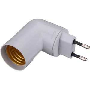 EU plug PP naar E27 Base Soket Converter Splitter Lamp Houder Met AAN/UIT Schakelaar Socket Adapter Schroef Converter e27 Lamp