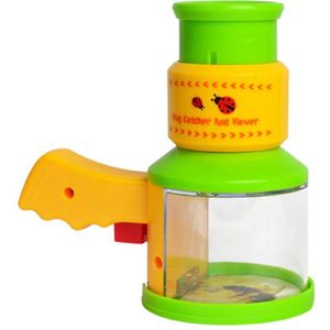 Natuur Exploratie Tool Kinderen Pop Groen Insect Val Viewer Wetenschappelijke Microscoop Kleuterschool Onderwijs Exploratie Speelgoed