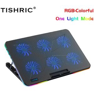 Tishric F5 Notebook Cooling Beugel Computer Radiator Rgb Notebook Cooler Laptop Stand Cooling Radiator Laptop Accessoires