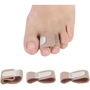 2 Stuks = 1 Paar Separateur D'orteil Manicure Hallux Valgus Spalk Brace Teen Separator Vinger Stijltang Teen Ademend Hamer