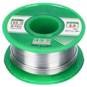 Solderen Tin Draad Handig Soldeer Tin Draad Geen Penetrante Geur Laag Smeltpunt SN99.3CU0.7 Loodvrij Solderen Tin Draad
