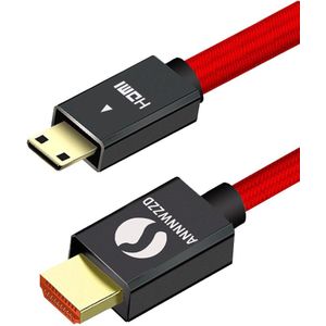 Mini Hdmi Kabel V1.4 1 M 2 M 3 M 5 M plug (Type C) om plug (Type A) kabel | vergulde 1.4a Real 3D | 1080 p | 2160 p