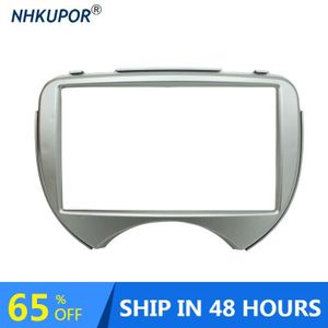 11-294 Autoradio Fascia Voor Nissan Micra Maart (K13) Renault Pulse Stereo Dash Cd Trim Installatie Frame Kit